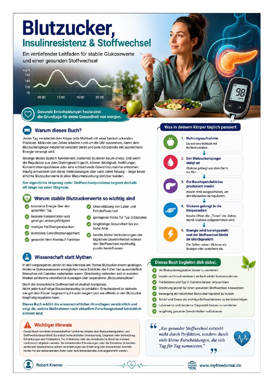 Cover: Blutzucker, Insulinresistenz & Stoffwechsel