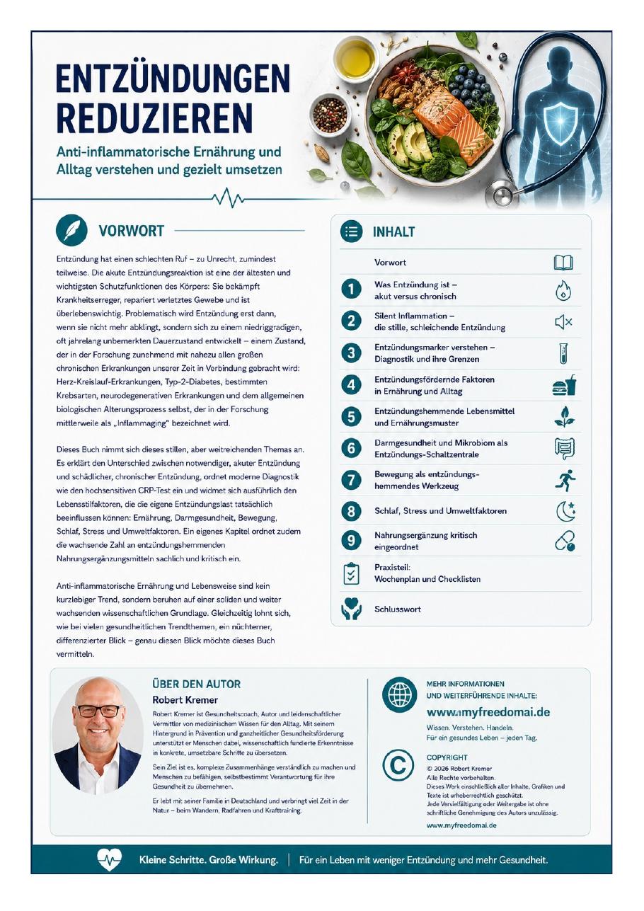 Cover: Entzündungen reduzieren