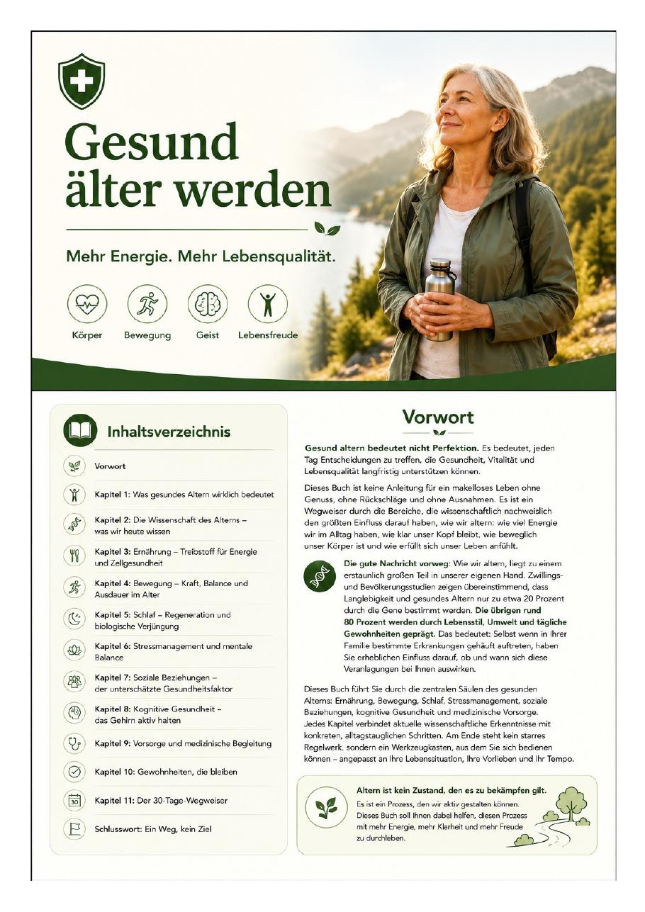 Cover: Gesund älter werden