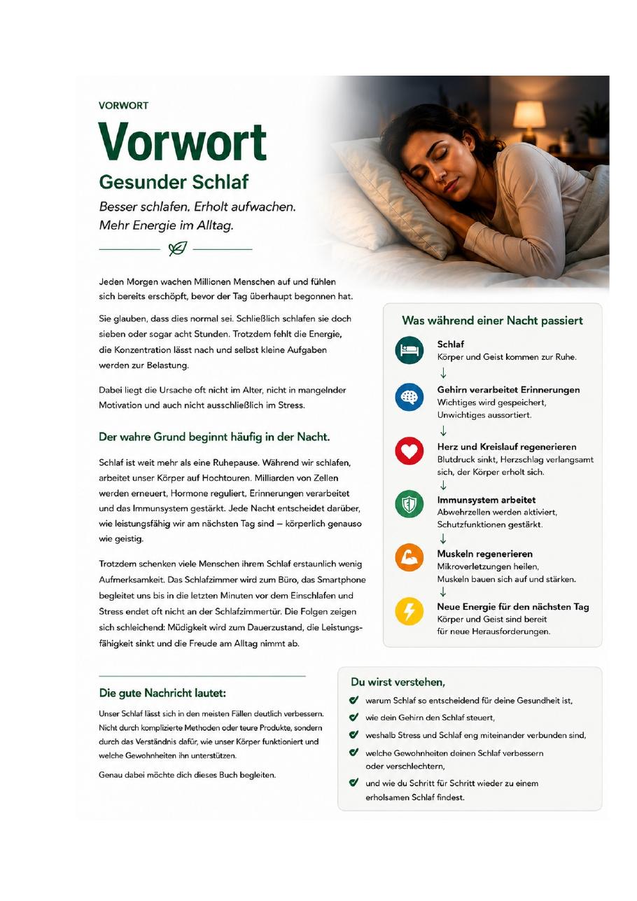 Cover: Gesunder Schlaf
