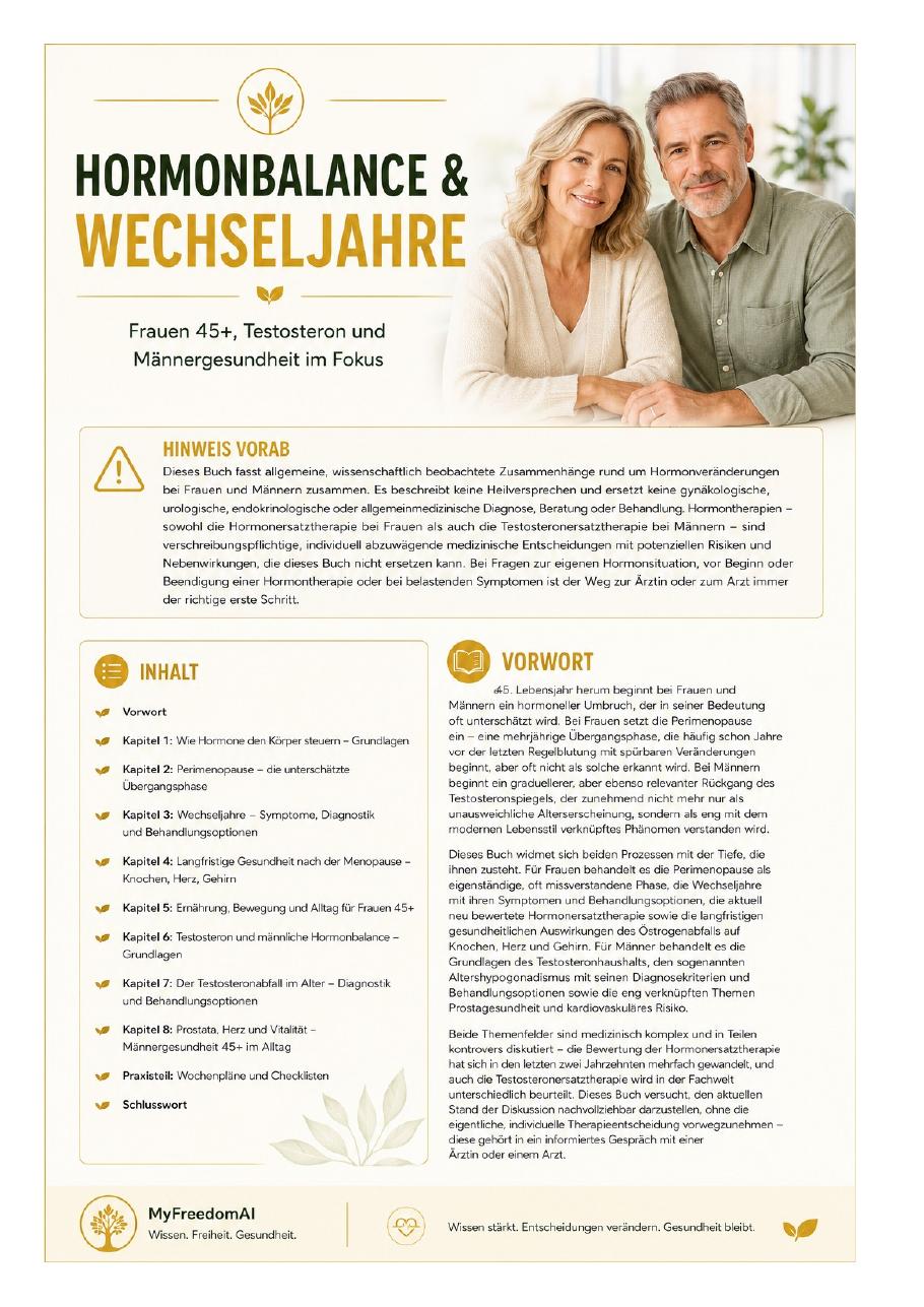 Cover: Hormonbalance & Wechseljahre