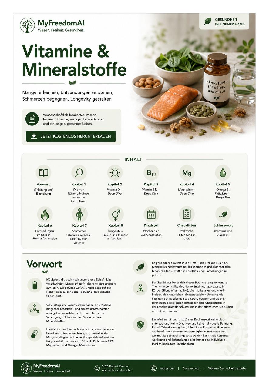 Cover: Vitamine & Mineralstoffe