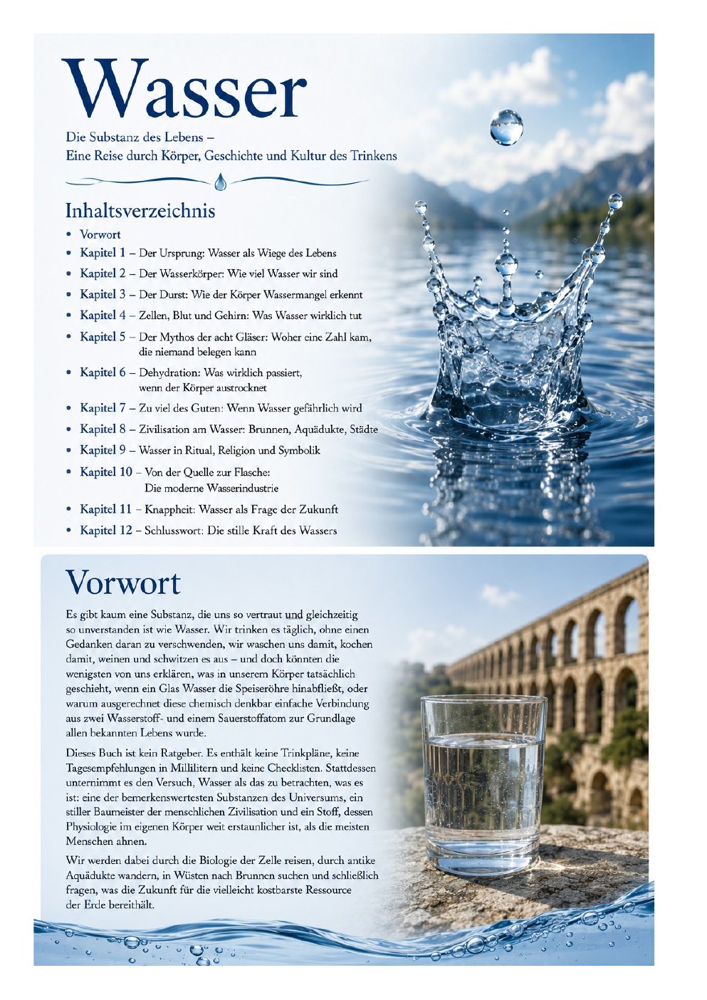 Cover: Wasser